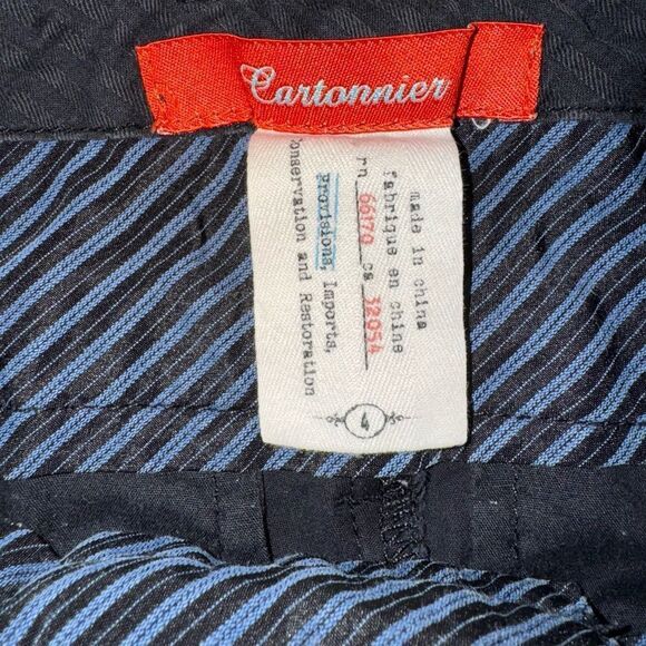 Cartonnier by Anthropologie Women's Black Office Pants Size 4 - Picture 6 of 6